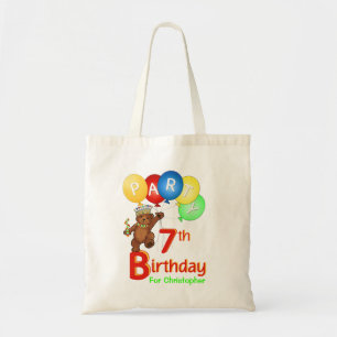 Tote Bag 7ème Prince Goodie d'ours de nounours de fête
