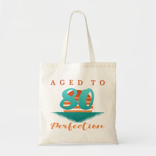 Tote Bag 80e anniversaire Retro (Devant)