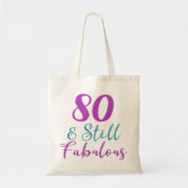 Tote Bag 80e anniversaire Toujours fabuleux (Devant)