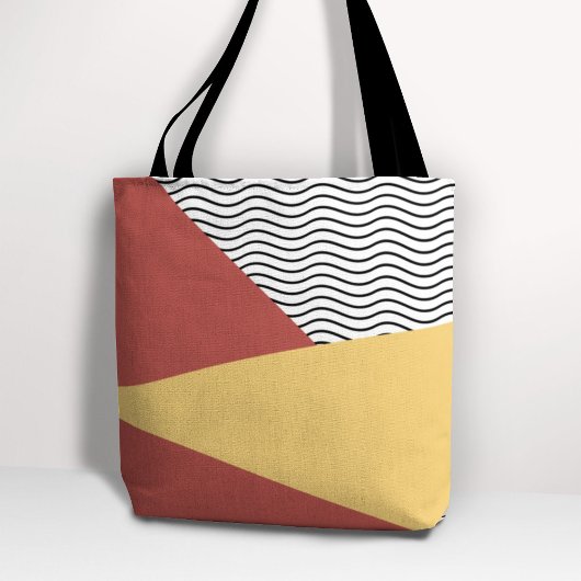 Tote Bag 80s Pop art motif