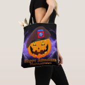 Tote Bag 82e division aéroportée - Happy Airborne Halloween (De près)