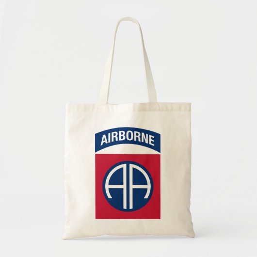 Tote Bag 82e division aéroportée Insignia (Devant)