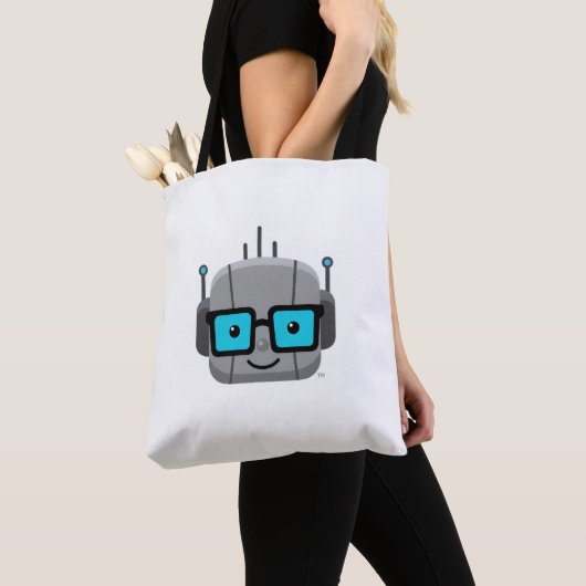 Tote Bag - 844-AI-NERDS Merch (De près)