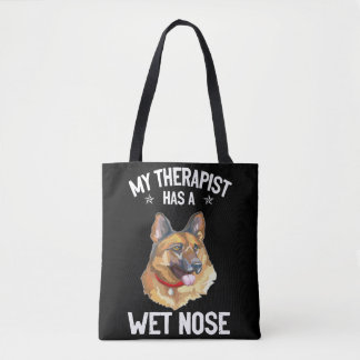 Tote Bag 8 Mon Thérapeute A Un Nez Humide