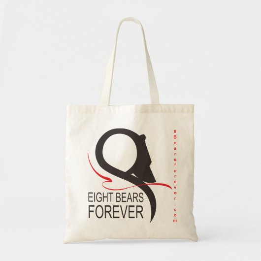 Tote Bag 8 ours pour toujours (Devant)