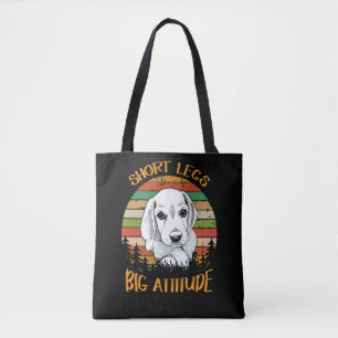 Tote Bag 8 pattes courtes beagle grande attitude