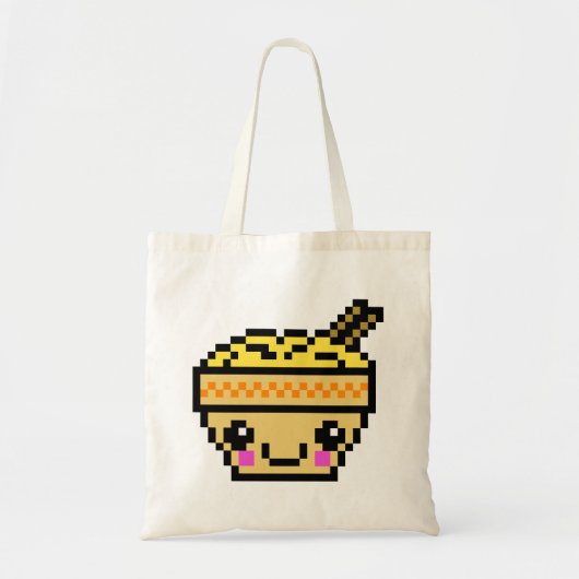 Tote Bag 8 Ramen de Kawaii de bit (Devant)