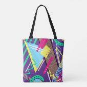 Tote Bag 90's Geometrical Pattern (Dos)