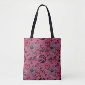 Tote Bag 90s Retro Rose Girly Punk (Devant)