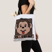 Tote Bag 98% Chimp, Chimpanzé (De près)