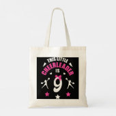 Tote Bag 9e anniversaire Fille 9 ans Filles Gi (Dos)