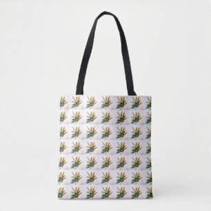 Tote Bag À feuillage persistant Sprig avec Berries Motif Fo