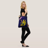 Tote Bag À feuillage persistant sur Blue Fourre-tout (Sur le modèle)