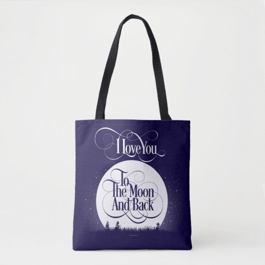Tote Bag À la lune et au dos (Devant)