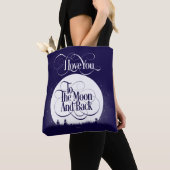 Tote Bag À la lune et au dos (De près)
