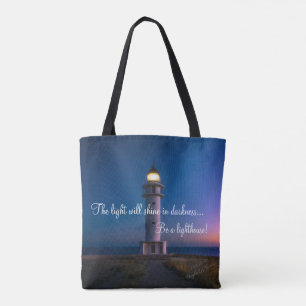 Tote Bag À la mode élégant moderne soit un phare !