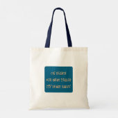 Tote Bag À la recherche de… (Dos)