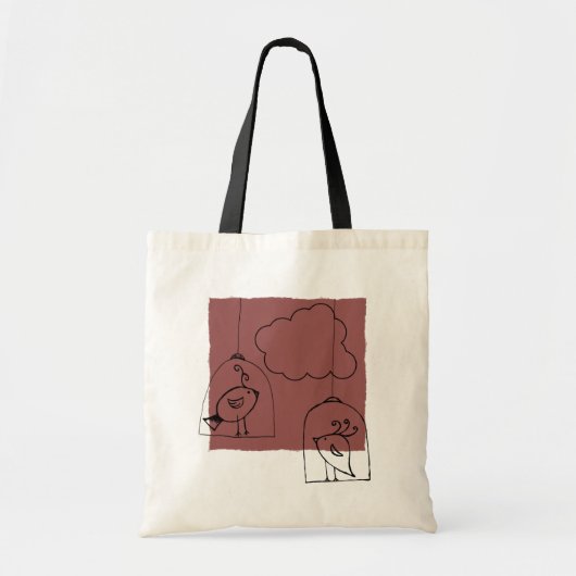 Tote Bag À la recherche de la liberté (Devant)