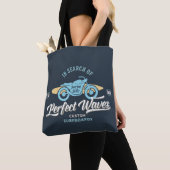 Tote Bag À la recherche de l'affiche parfaite de vagues (De près)
