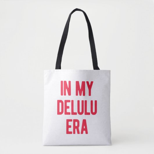 Tote Bag À l'ère de mon Delulu (Devant)