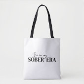 Tote Bag À mon ère sobre (Devant)