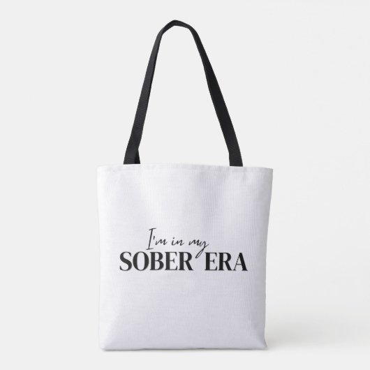 Tote Bag À mon ère sobre (Dos)