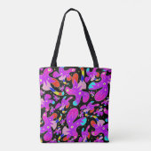 Tote Bag À motif floral (Dos)