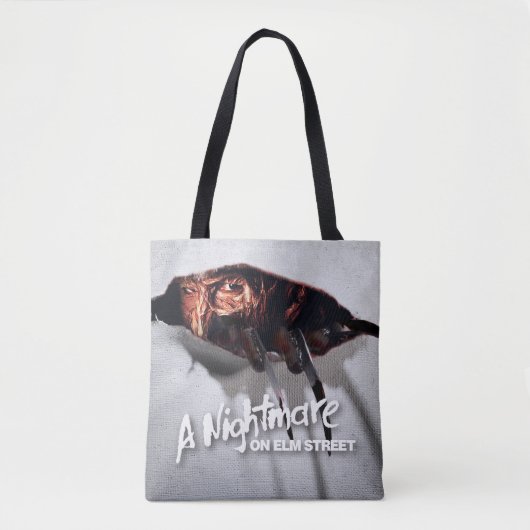 Tote Bag A Nightmare on Elm Street | Freddy Krueger Peeking (Devant)