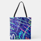 Tote Bag A travers le ciel nocturne (Devant)