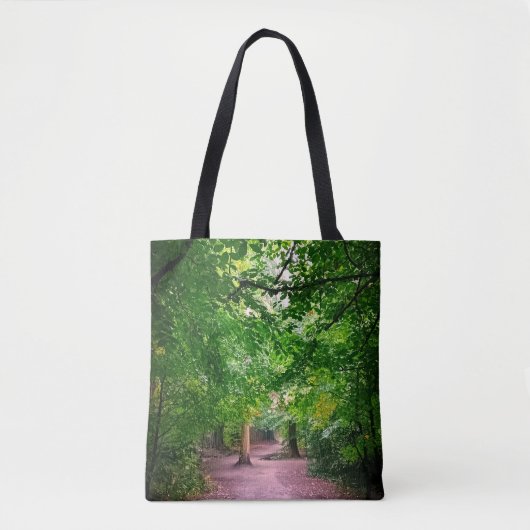 Tote Bag À travers les arbres (Devant)