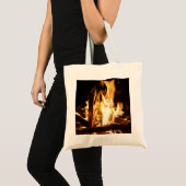 Tote Bag A travers les flammes (Devant (produit))