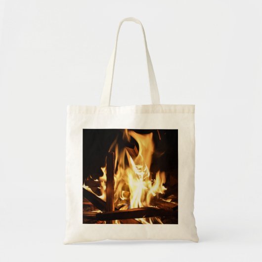 Tote Bag A travers les flammes (Devant)