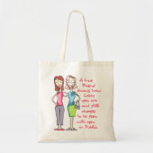 Tote Bag A True friend (Devant)