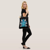 Tote Bag A Turtle Made It to Water Tropical Wow (Sur le modèle)