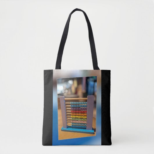 Tote Bag Abacus premier ordinateur (Devant)
