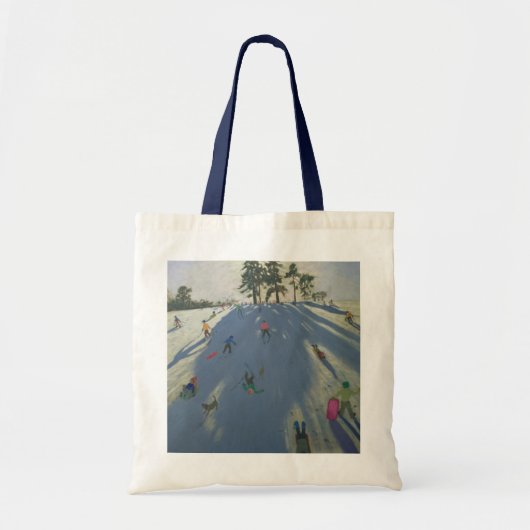 Tote Bag Abbaye Derby de Calke de ski (Devant)