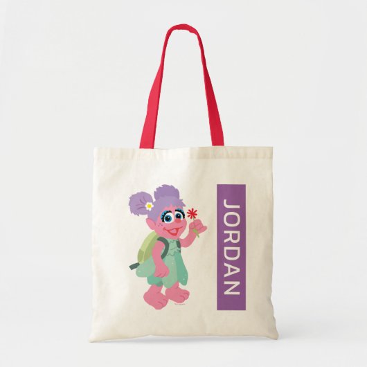 Tote Bag Abby Cadabby | Coller les marguerites | Ajouter Vo (Devant)