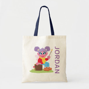 Tote Bag Abby Cadabby Faire des S'mores Ajouter Votre N