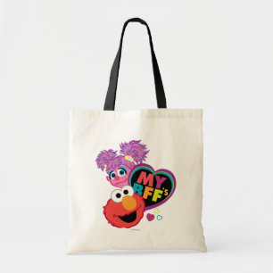 Tote Bag Abby et Elmo, les meilleures amies
