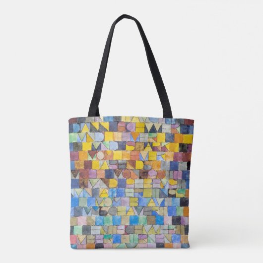 Tote Bag ABC (Alphabet), Paul Klee (Dos)