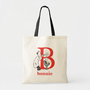Tote Bag ABC du Dr Seuss : Lettre B - Rouge   Ajouter Votre