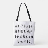 Tote Bag ABC du rock punk (Dos)