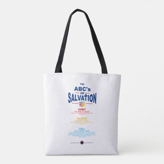 Tote Bag ABC du salut (Dos)