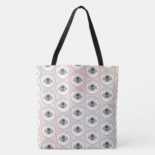 Tote Bag Abeille à miel (Devant)