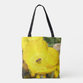 Tote Bag Abeille baignée de jaune  (Dos)