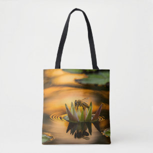 Tote Bag Abeille de miel sur la fleur