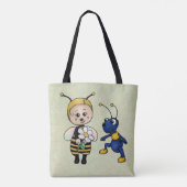 Tote Bag Abeille et fourmi (Dos)