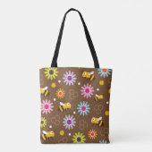 Tote Bag Abeille & Fleurs (Dos)