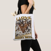 Tote Bag Abeille Fourre-tout de miel (De près)