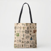 Tote Bag Abeille Insecte Bug Wasp Histoire naturelle abeill (Devant)